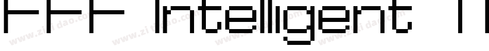 FFF Intelligent Thin Condensed字体转换